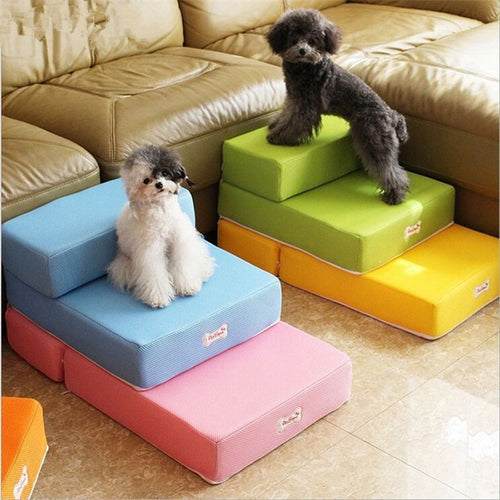 Cozy Climb: Easy Steps for Your Furry Friend