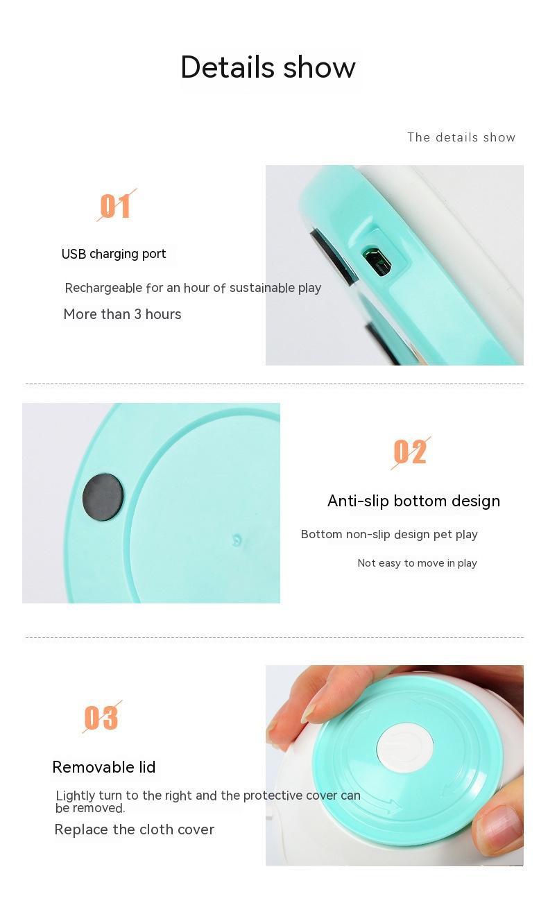 Smart Spinning Toy for Curious, Playful Cats