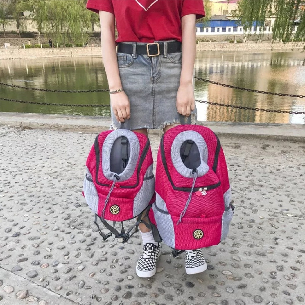 Portable Pet Backpack for Walks, Trips, and Adventures