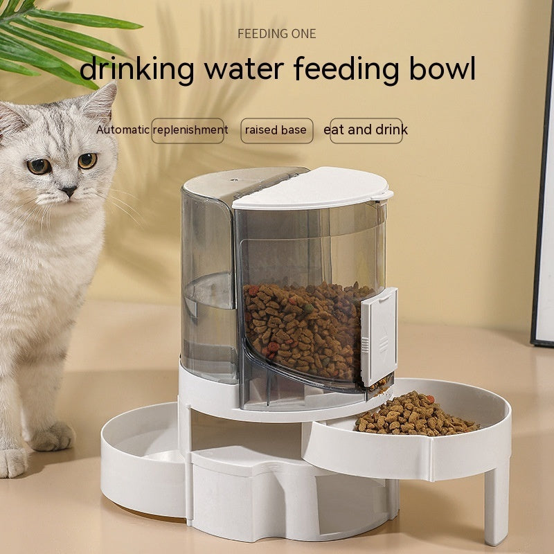 Smart Pet Feeder with Automatic Water Change System